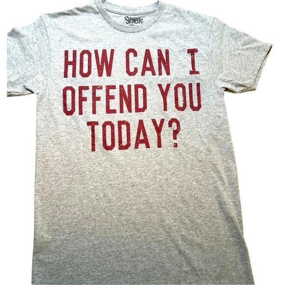 Graphic T Shirt Size Sm How Can I Offend You Today Funny Sarcastic T Shirt - Picture 1 of 6
